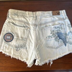American Eagle Vintage Hi Rise festival shorts sz 10